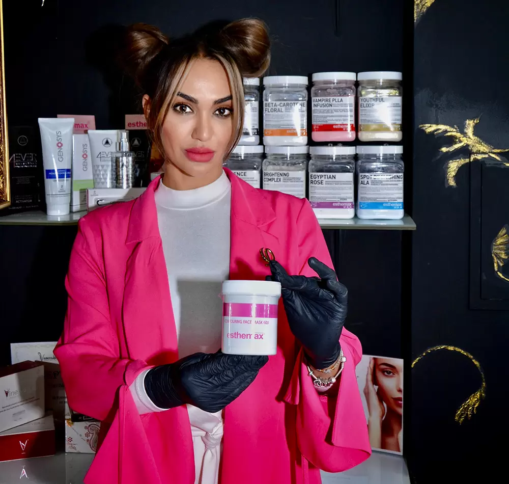 Contouring mask with botox effect Rania Beauty House